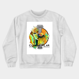 Bettafish in another langgue Crewneck Sweatshirt